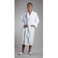 Shawl Collar Robe W/Satin Piping on Collar